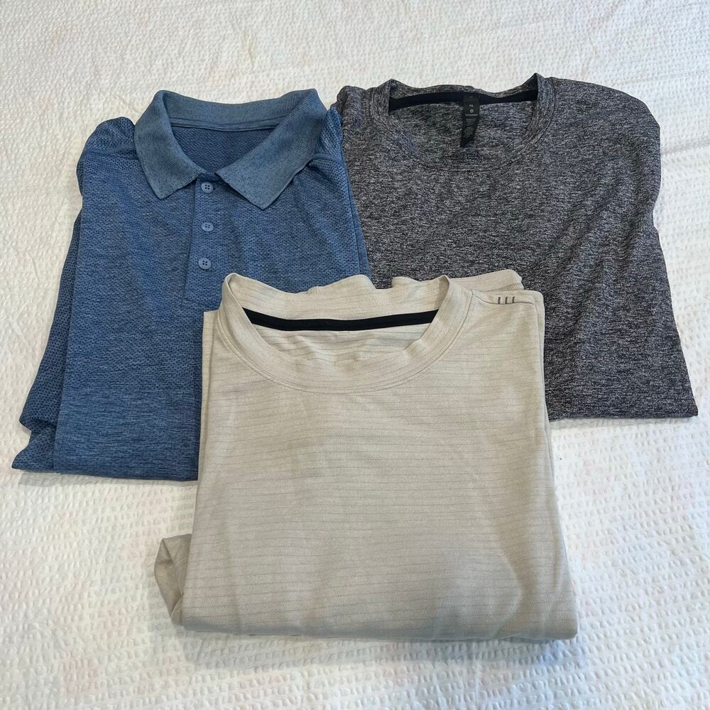 Lululemon bundle of 3 shirts for men size XL